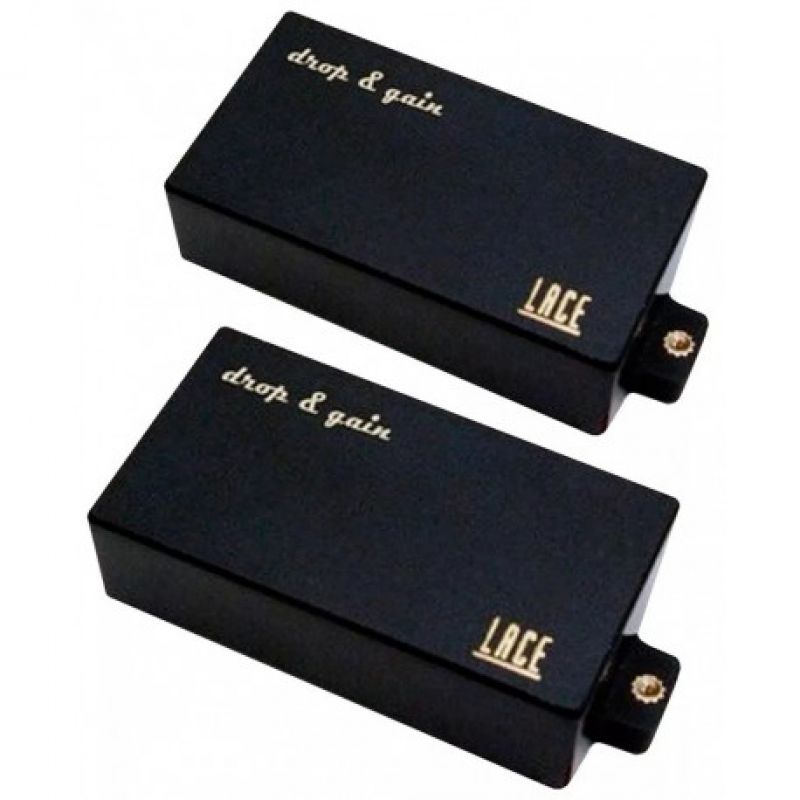 Набор звукоснимателей Lace Drop&Gain SET Matte Black Covers